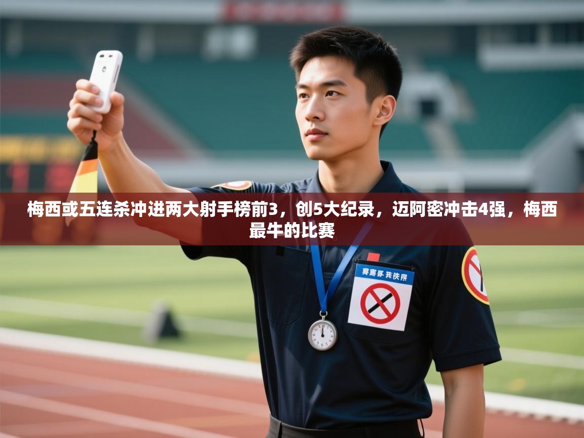 开云邀请码-梅西或五连杀冲进两大射手榜前3,创5大纪录,迈阿密冲击4强,梅西最牛的比赛 第2张