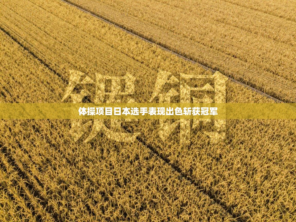 -体操项目日本选手表现出色斩获冠军  第2张